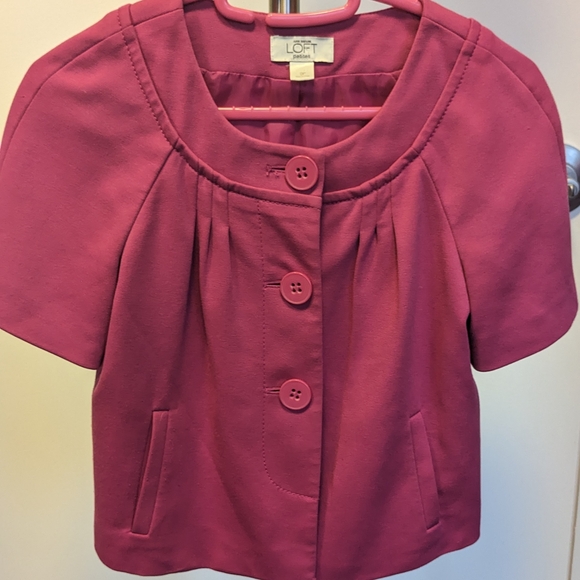 LOFT Tops - LOFT Women's Pink Blazer Top